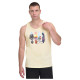 Target Ανδρική αμάνικη μπλούζα Single Jersey Tank Top Surf